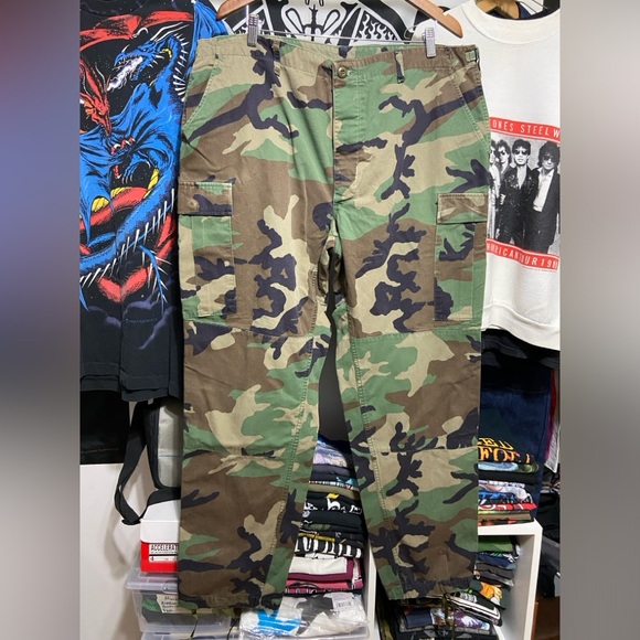 Vintage camo army pants - Picture 2 of 4